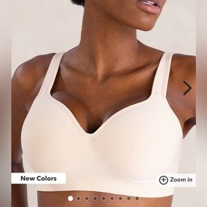 Seamless Padded Everyday Bra - Cream